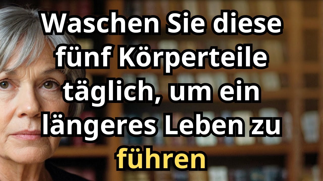 Wasche diese 5 Körperteile TÄGLICH, um ein längeres Leben zu führen | Lebensrat