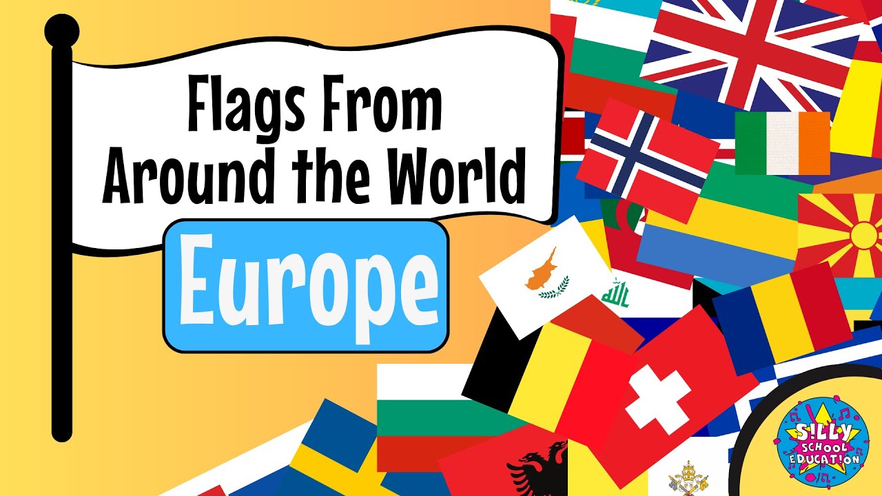 Learn Flags and Cities of Europe on the Map | Fun Geography for Kids