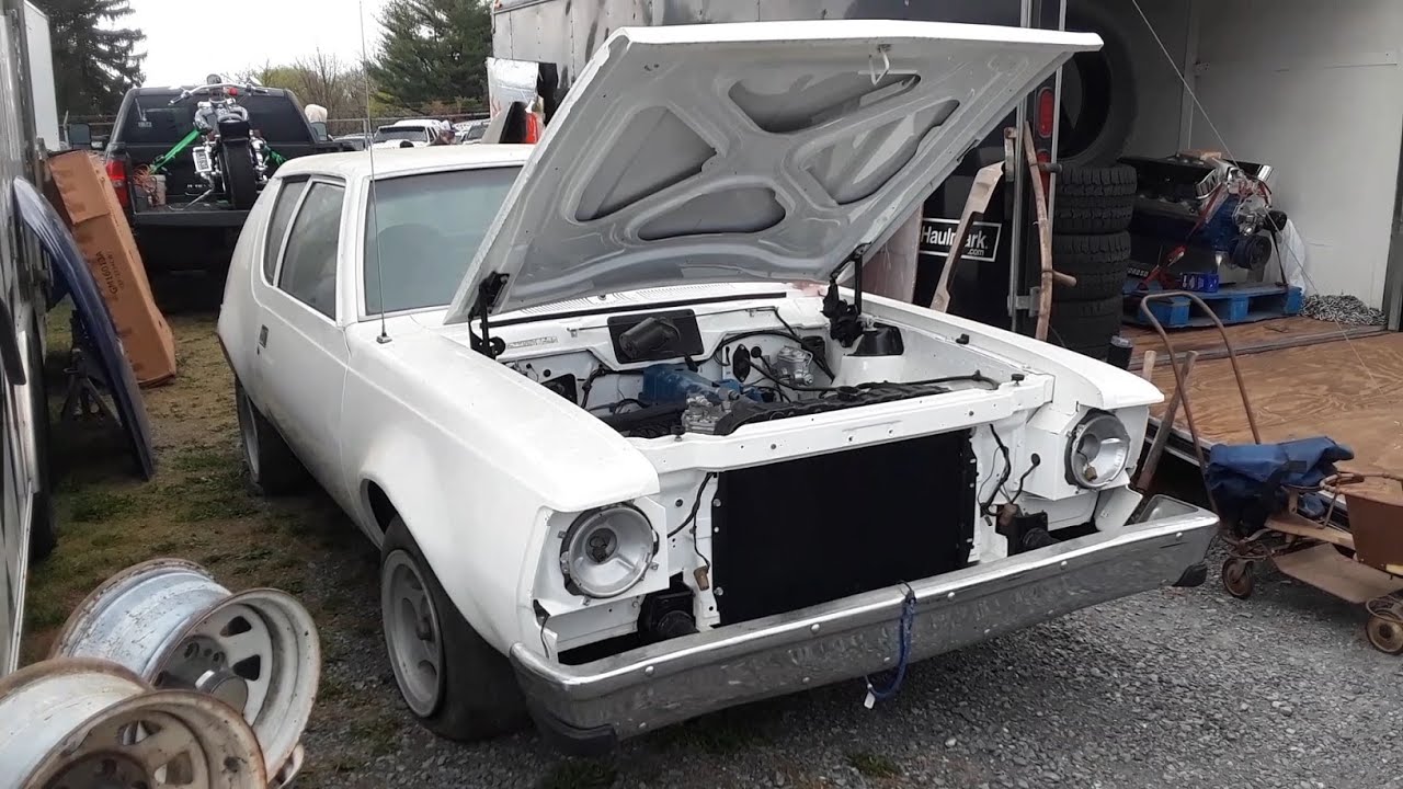 1976 AMC Gremlin At the 2021 Spring Carlisle Swap Meet Some Assembly Required