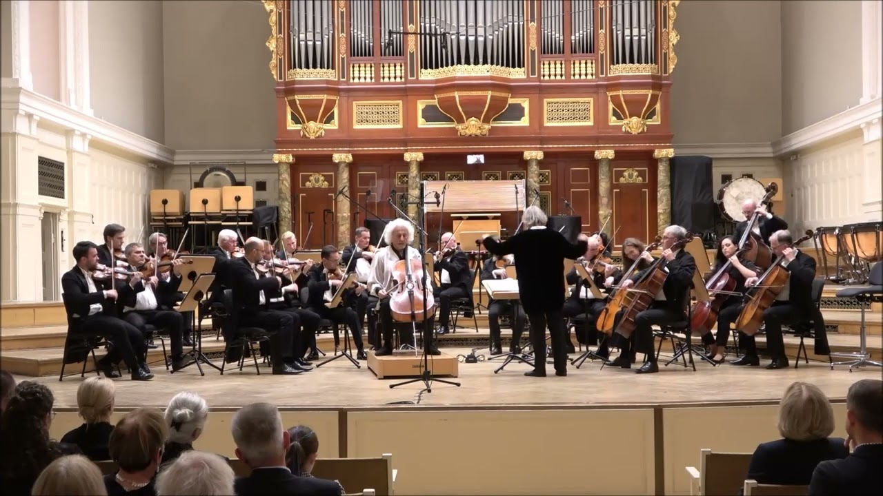 8.10.2023 - Mischa Maisky - J. Haydn - Koncert wiolonczelowy nr1 C-dur Hob.VII:1