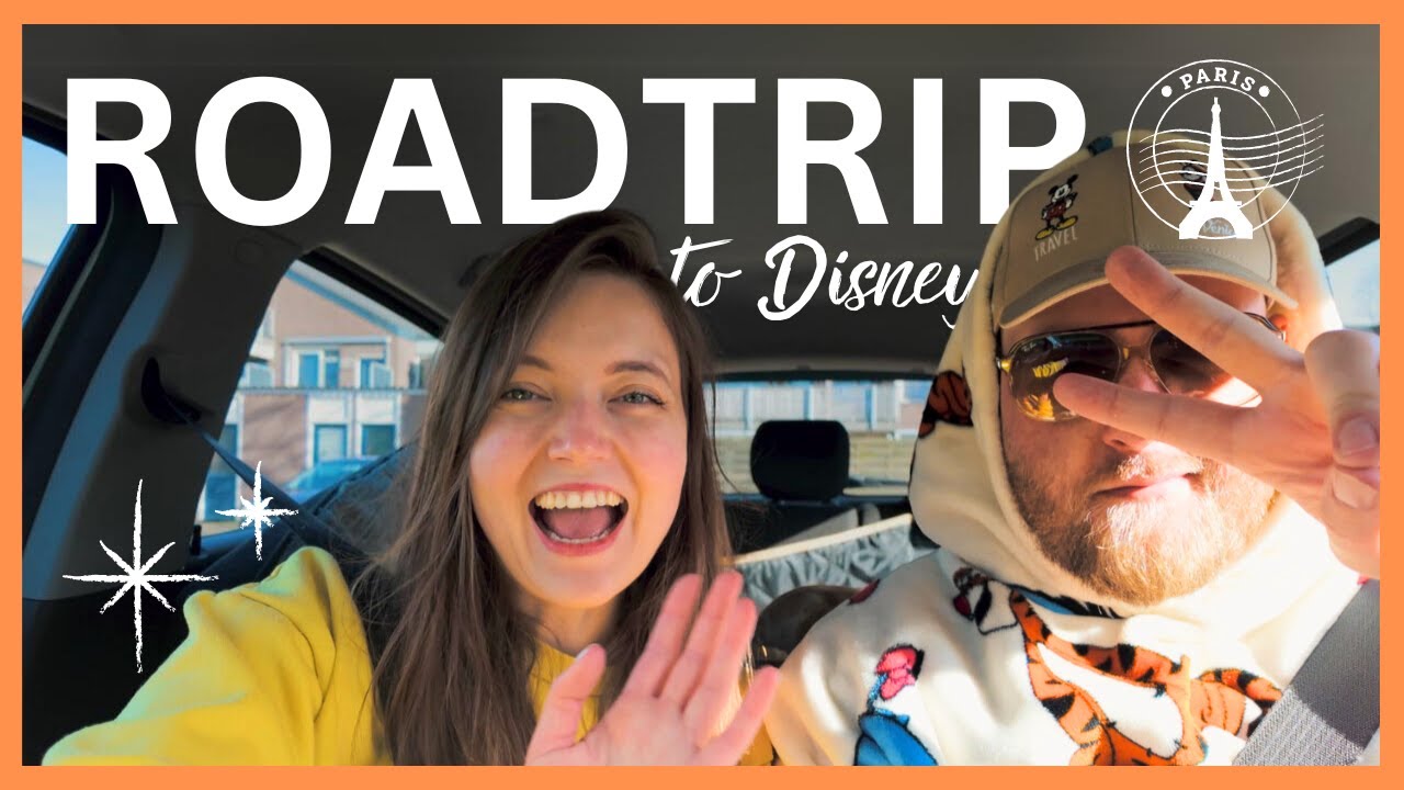 DISNEYLAND PARIS ✨ Travel Day Vlog - roadtrip time! 🚗