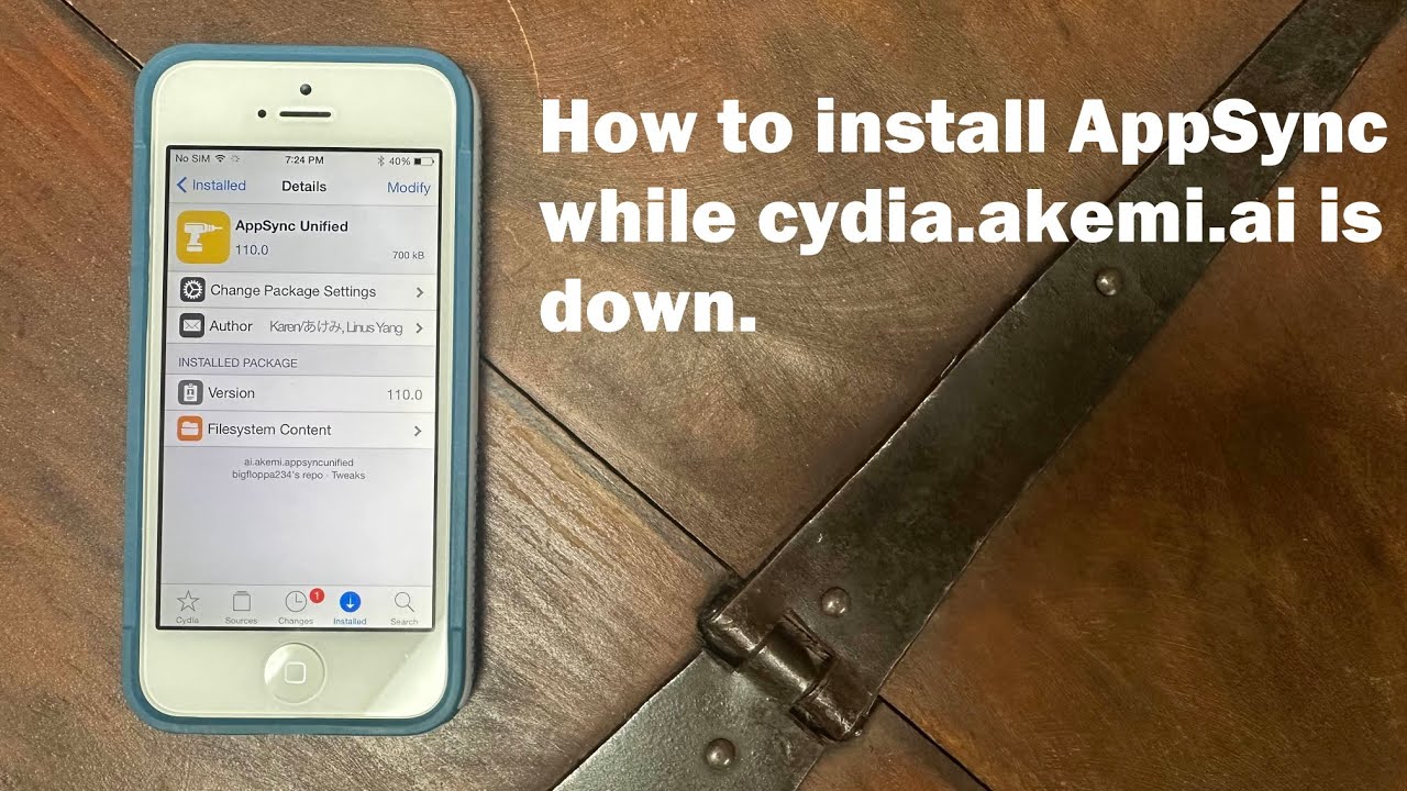 Обновление: как установить AppSync для iOS, пока репозиторий Карен недоступен (iOS 4+)