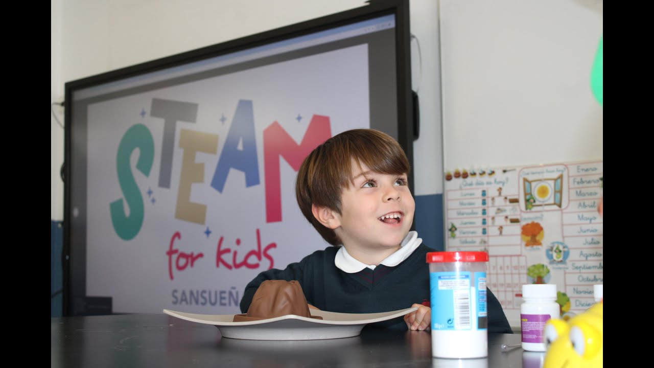 Steam For Kids en el colegio Sansueña