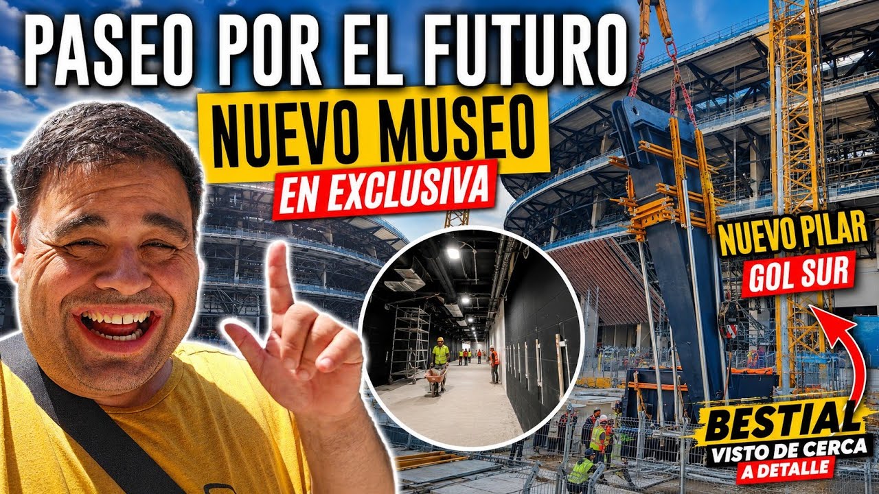 &ldquo;Locura en el Camp Nou: nuevo pilar y museo en exclusiva&rdquo; Obras en el Camp Nou  