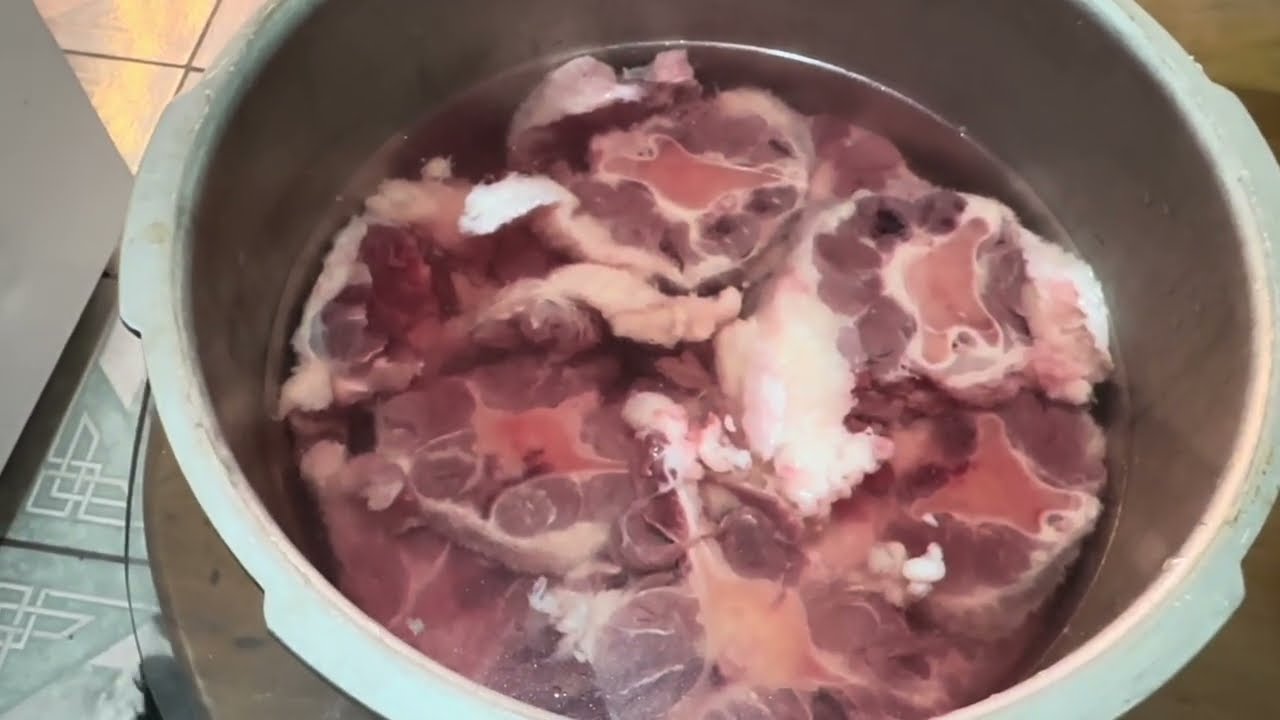 Sopa de médula de res,algo muy nutritivo. #comerbien 