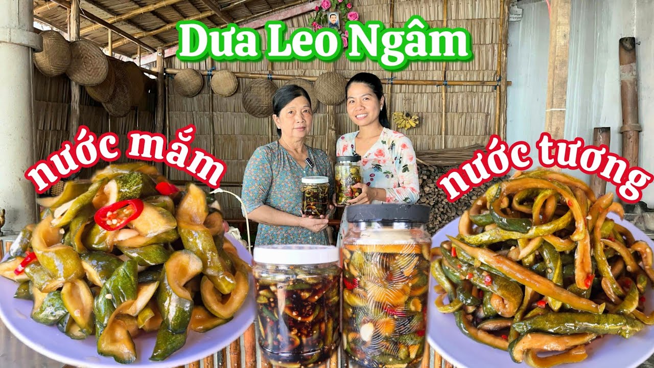Đây là hai cách ngâm dưa leo giòn ngon để được lâu trong dịp tết này 