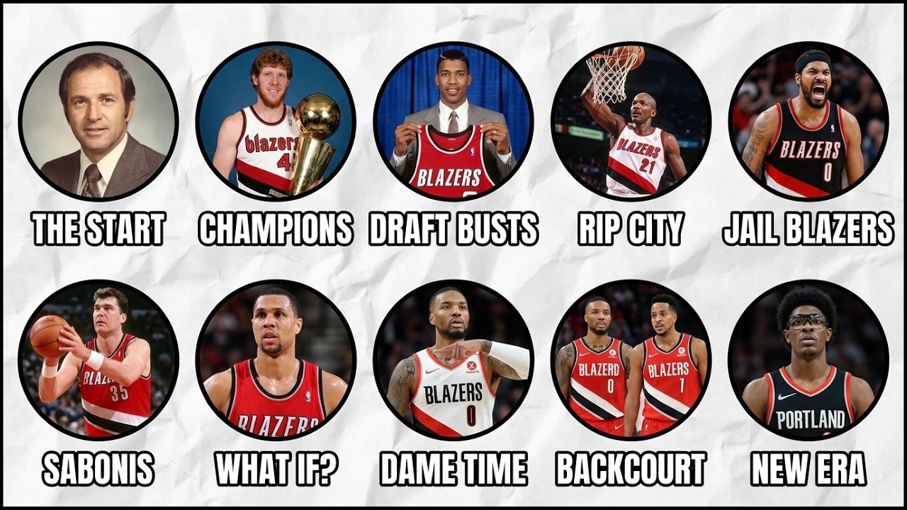 Portland Trail Blazers ENTIRE History Explained