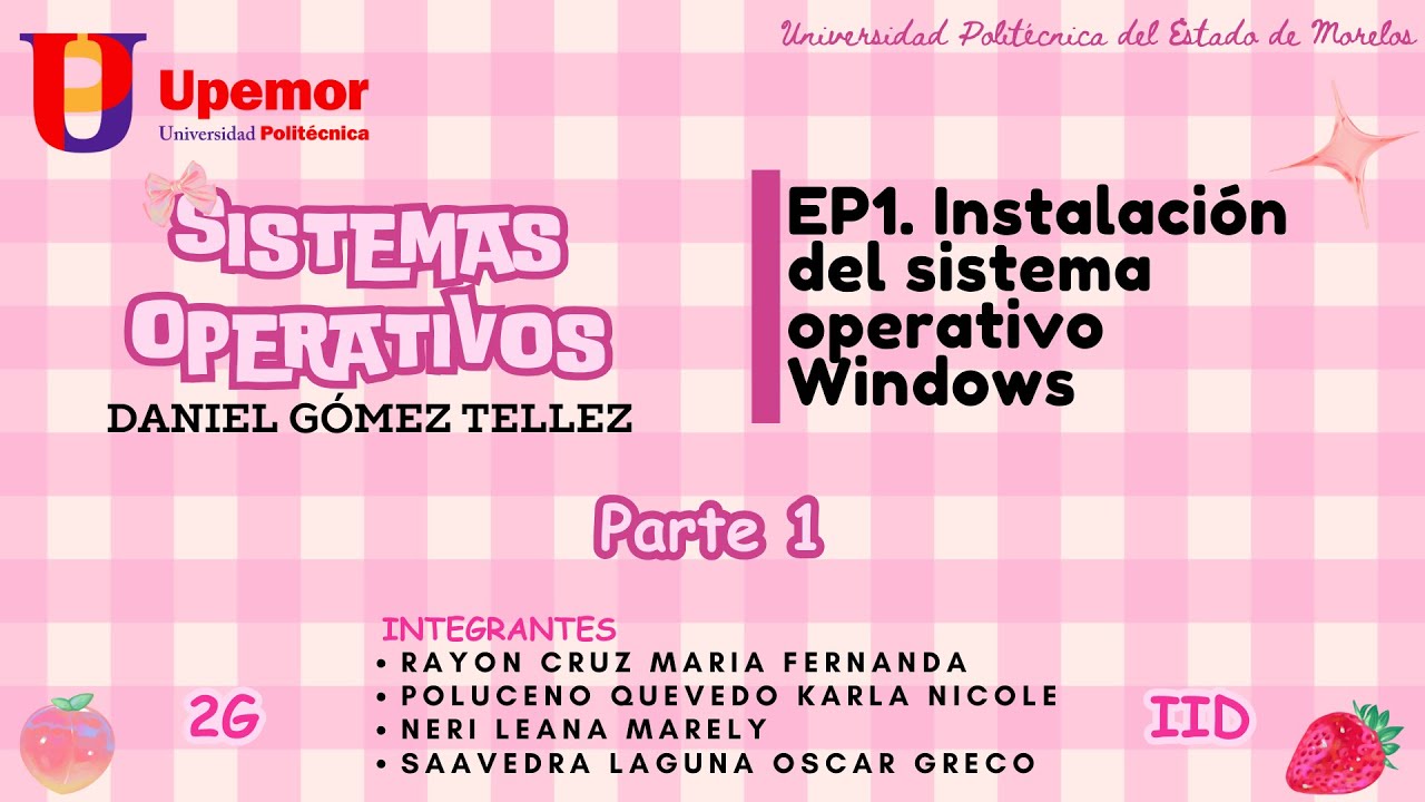 EP1. Instalación del sistema operativo Windows (Parte 1)