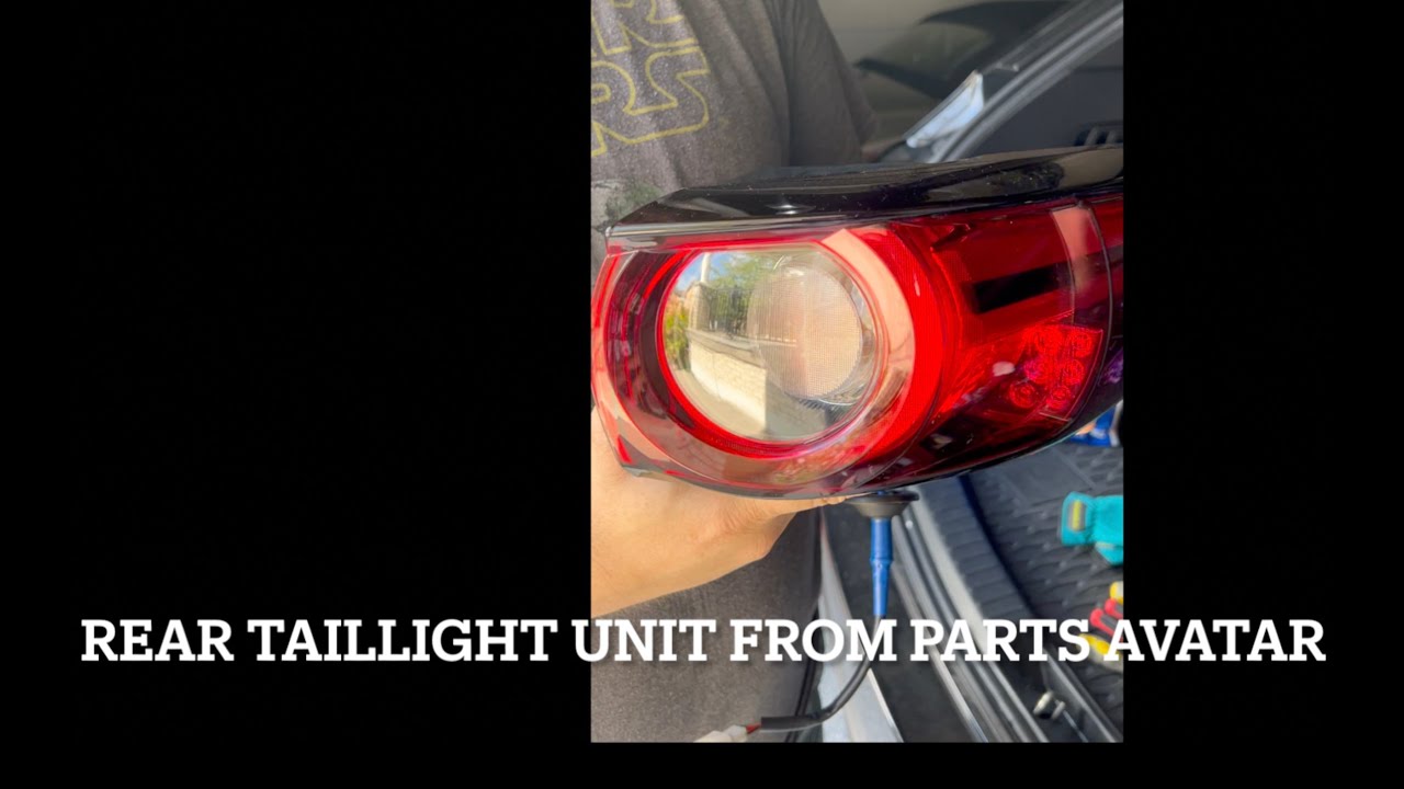 HOWTO: Install rear taillight unit on 2019 Mazda CX 5 Signature   HD 1080p