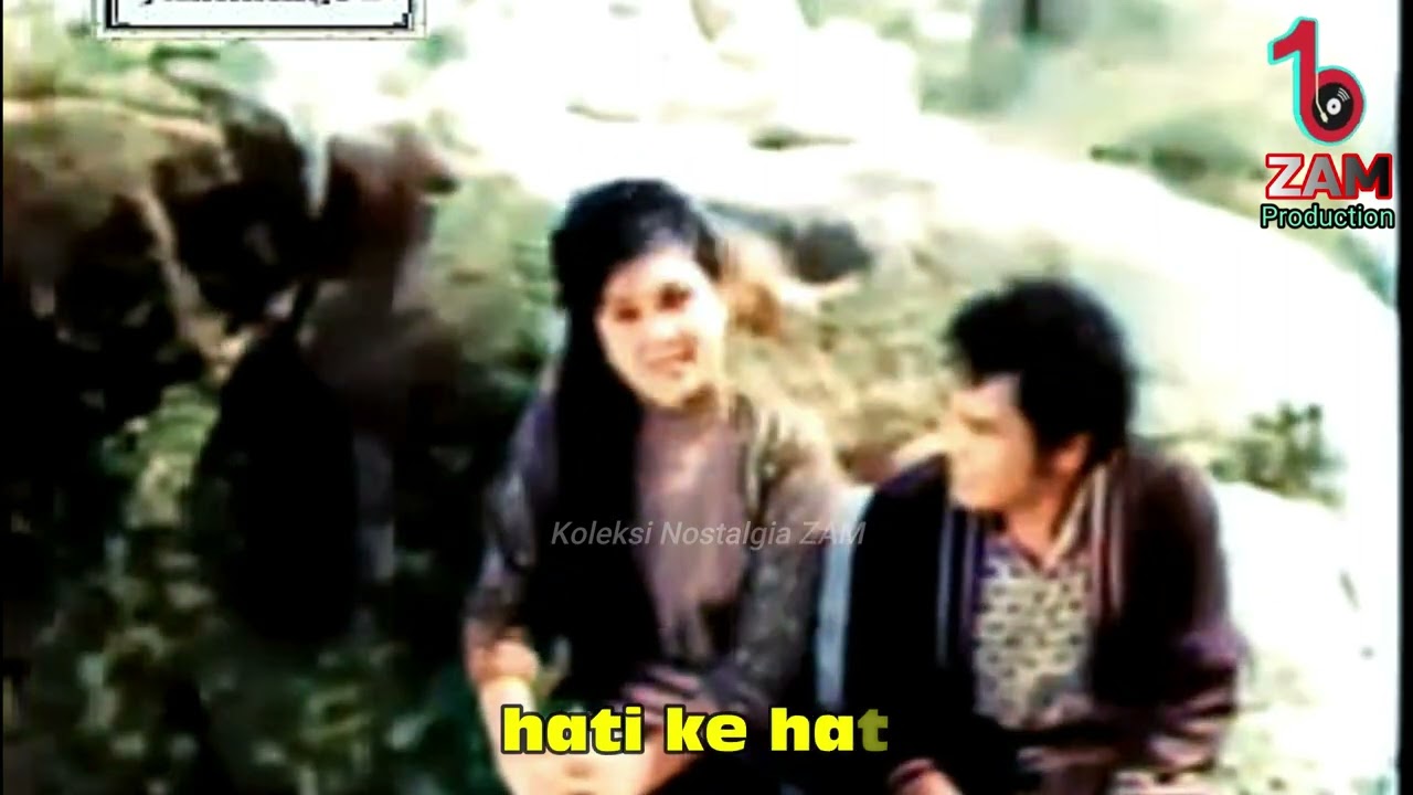 HATI KE HATI - Aziz Jaafar & Rafeah Buang | SAADIAH | OST ANAK BULOH BETONG 1966 (Colorized)