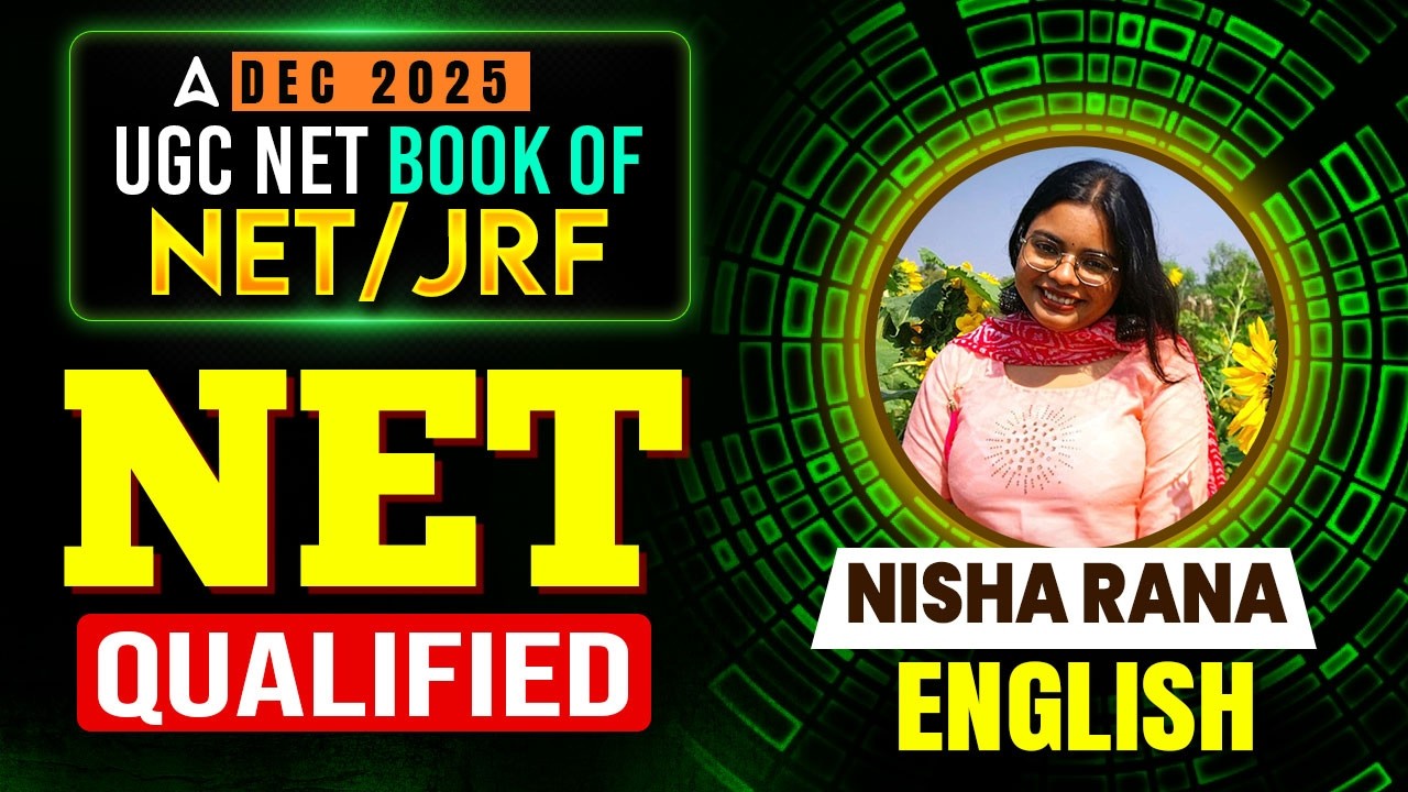 UGC NET English Topper Interview 2026 | NET Topper Interview | UGC NET English Topper Nisha Rana
