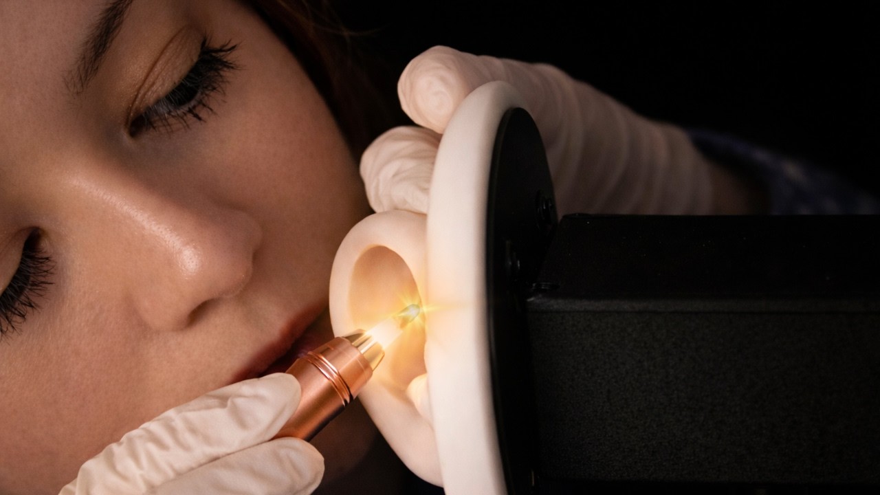 ASMR 3Dio Deep Ear Cleaning (Close-Up Otoscope, Slow Scraping, Mic Blowing, Minimal Talking)