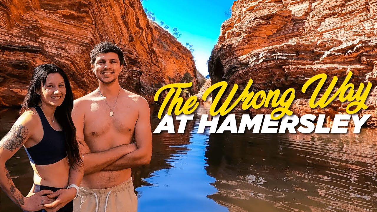 Our final Gorge! Getting lost at Hamersley before making our way towards Coral Bay