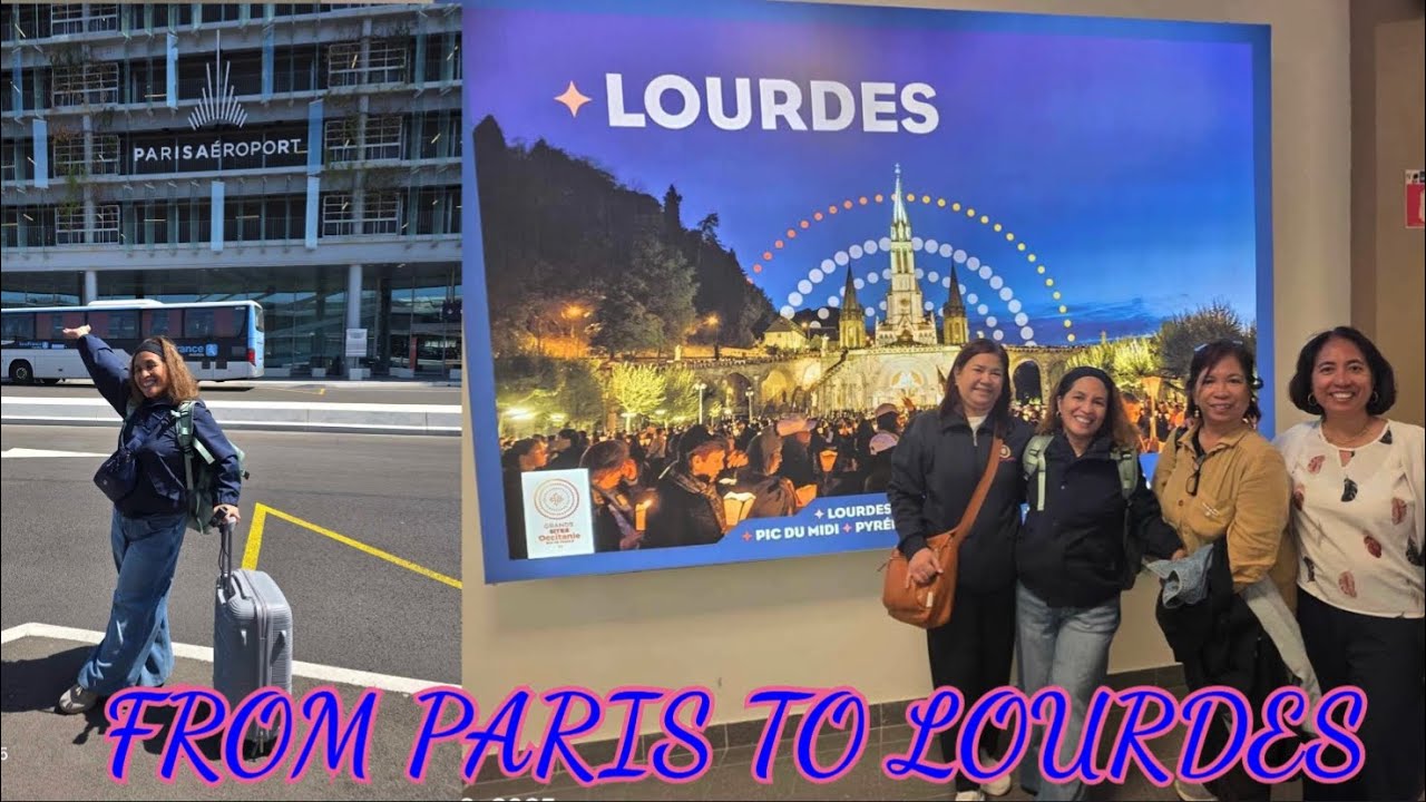 Travel Experience From Paris To Lourdes, France
