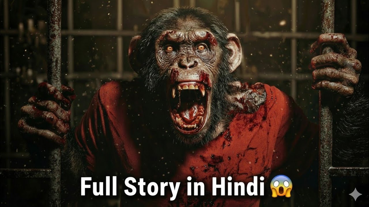 गलती से भी इसे घर मत लाना! 😰🩸 | Primate Full Movie Story in Hindi