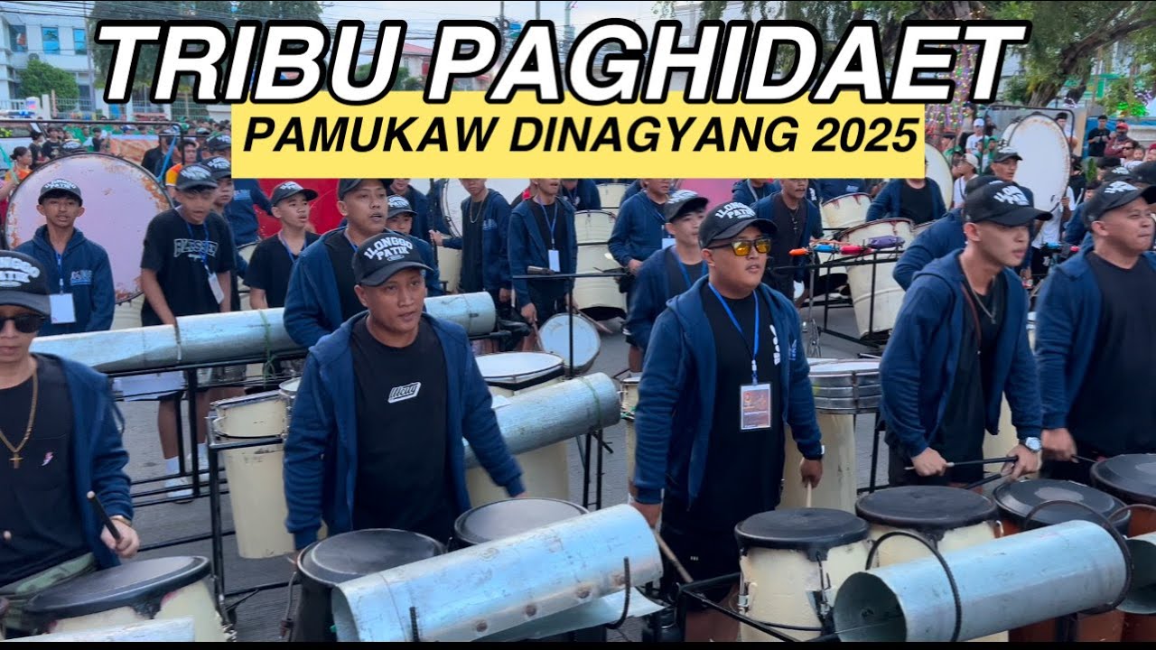 TRIBU PAGHIDAET -DRUMMER PAMUKAW DINAGYANG 2025 #dinagyang2025