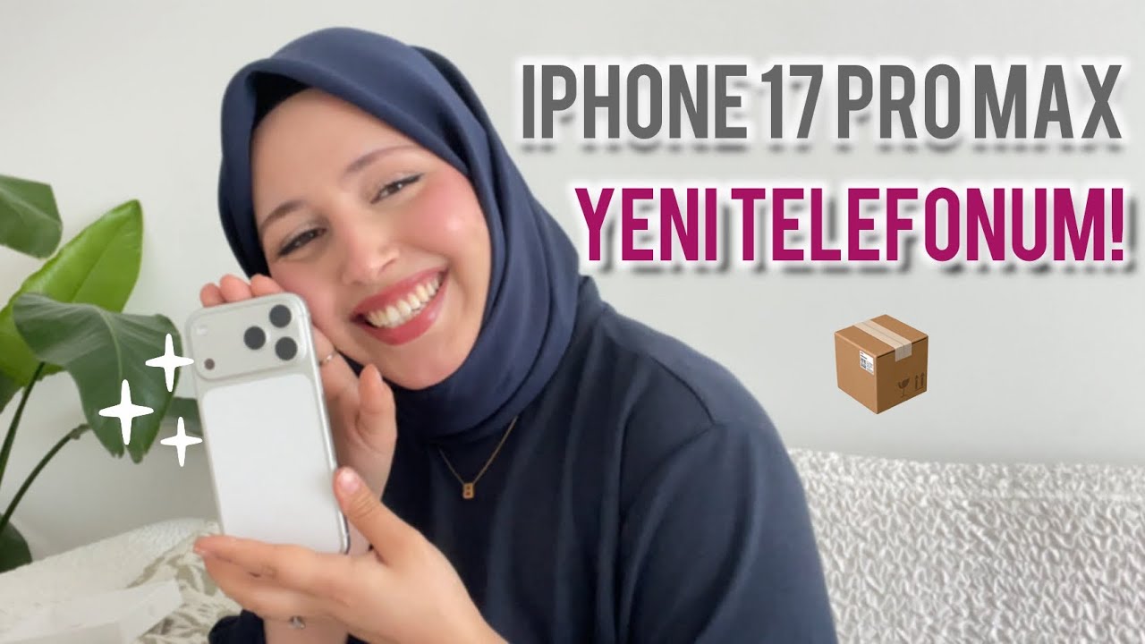 iPhone 17 Pro Max aldım! 📱 Unboxing, ilk izlenimler ve neden yeni telefon aldım? Reklam değildir.
