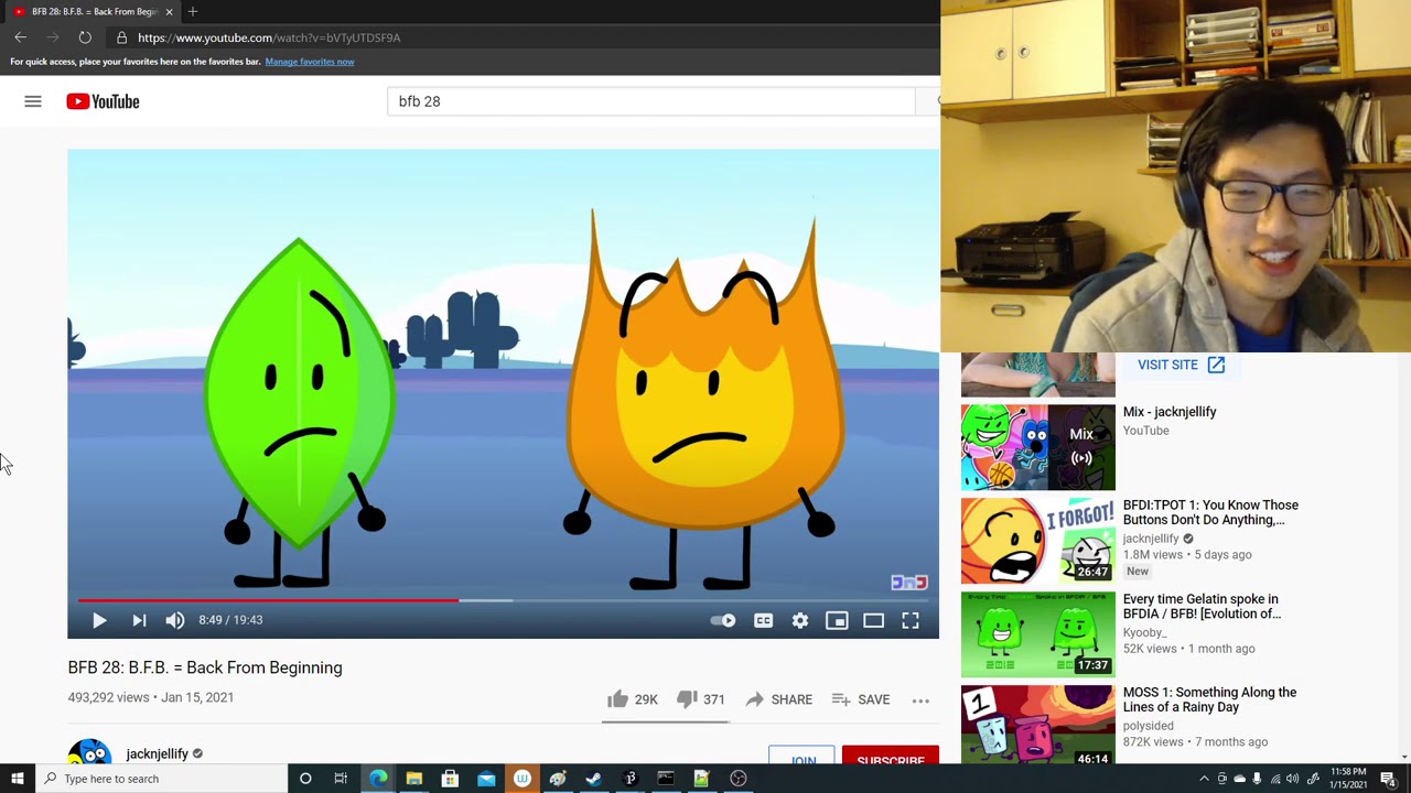 CARY REACTS TO BFB 28