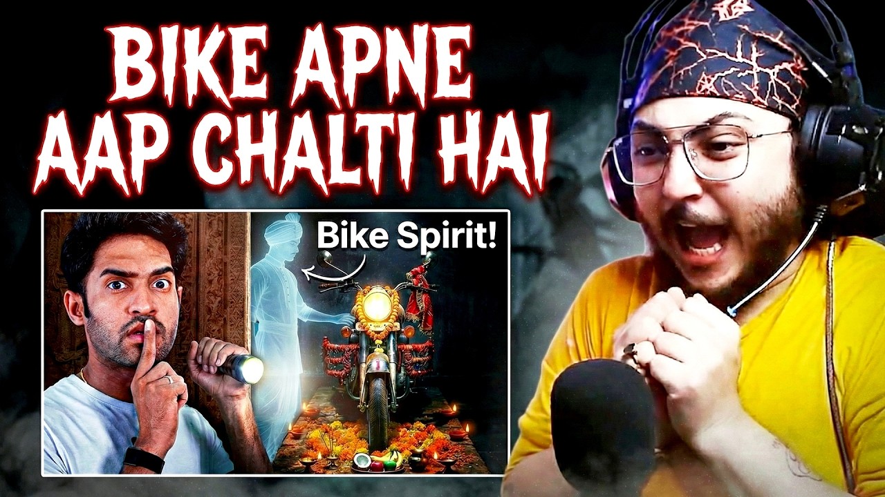 THUGESH REACTION | BIKE KI PUJA KYUN HOTI HAI? BULLET BABA KA RAAZ