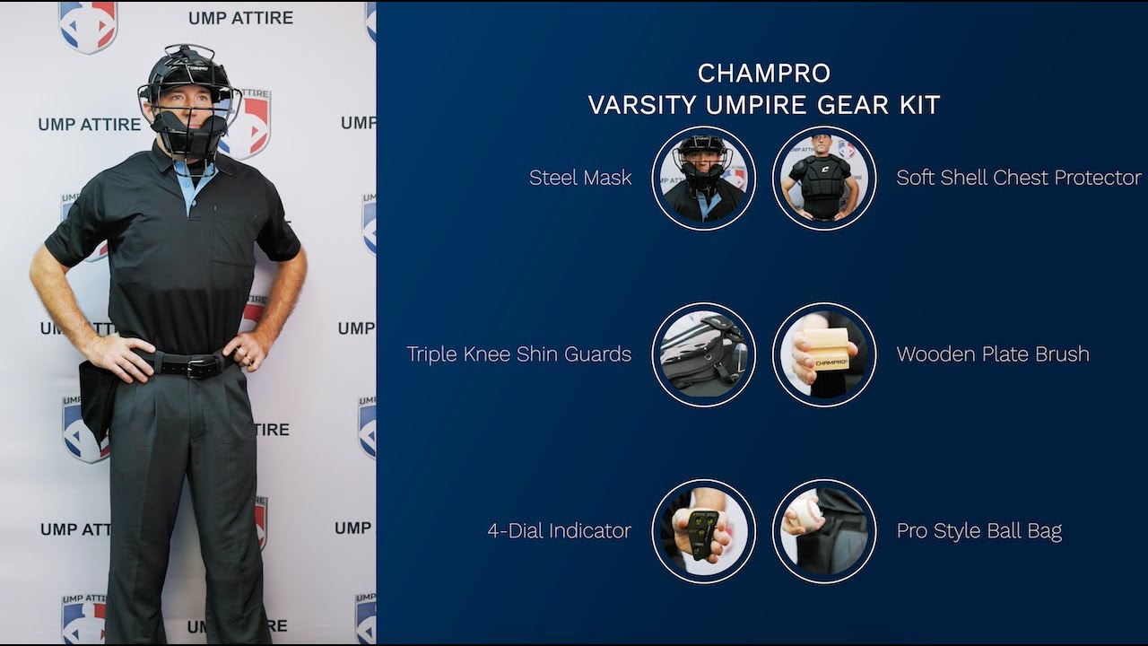 Official Review: Champro Varsity Umpire Gear Set
