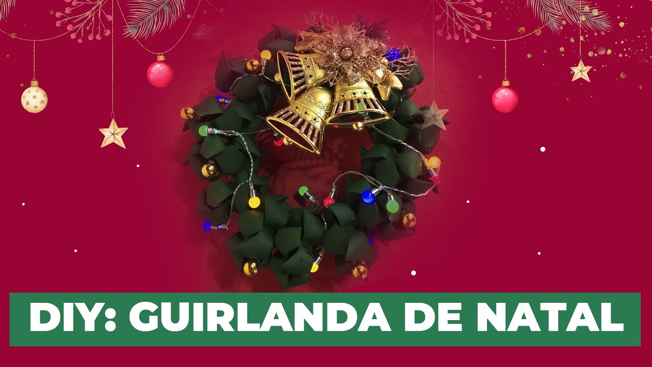 Guirlanda de garrafa PET - CANAL MARIEL