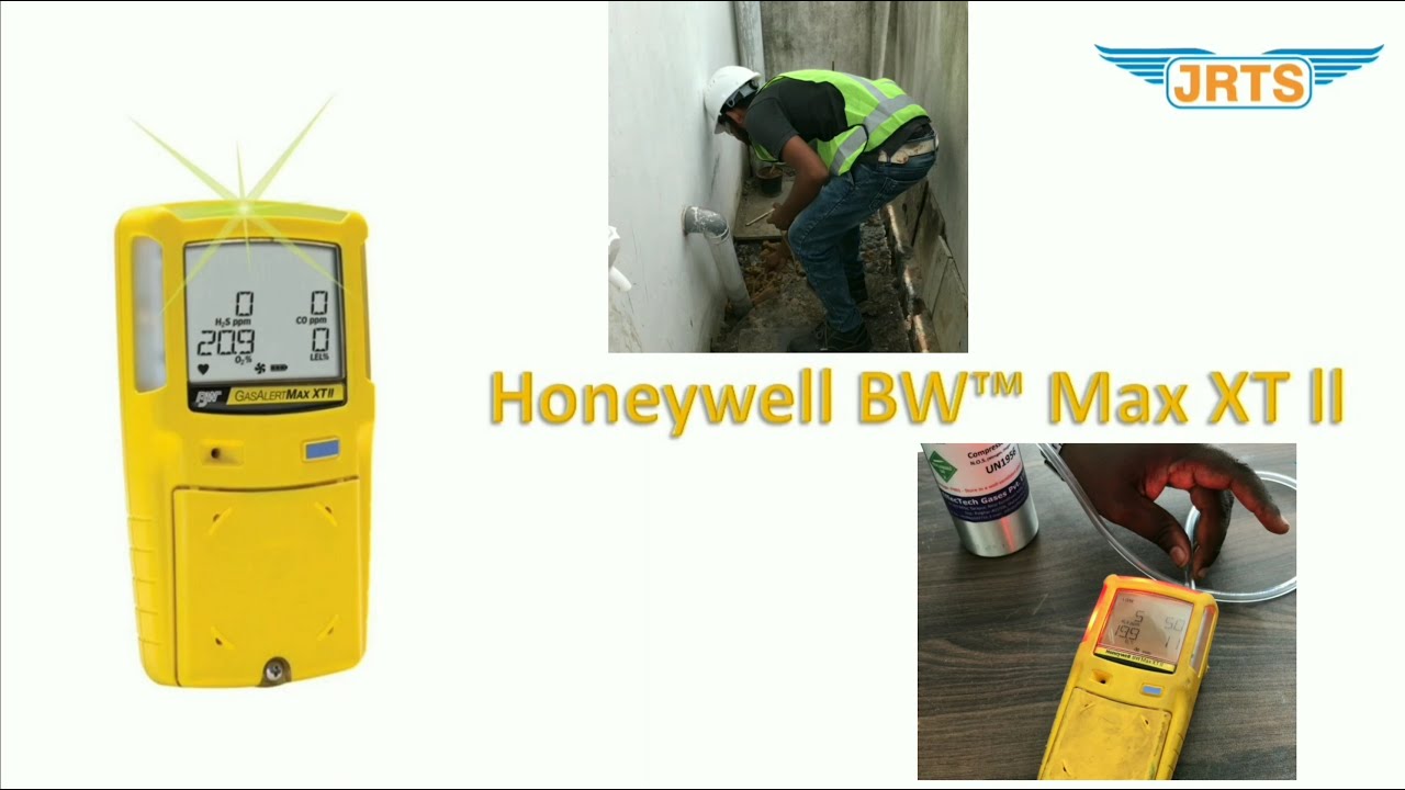 Honeywell BW Max XT II Gas Analayzer || portable gas detector || GasAlertMax XT.