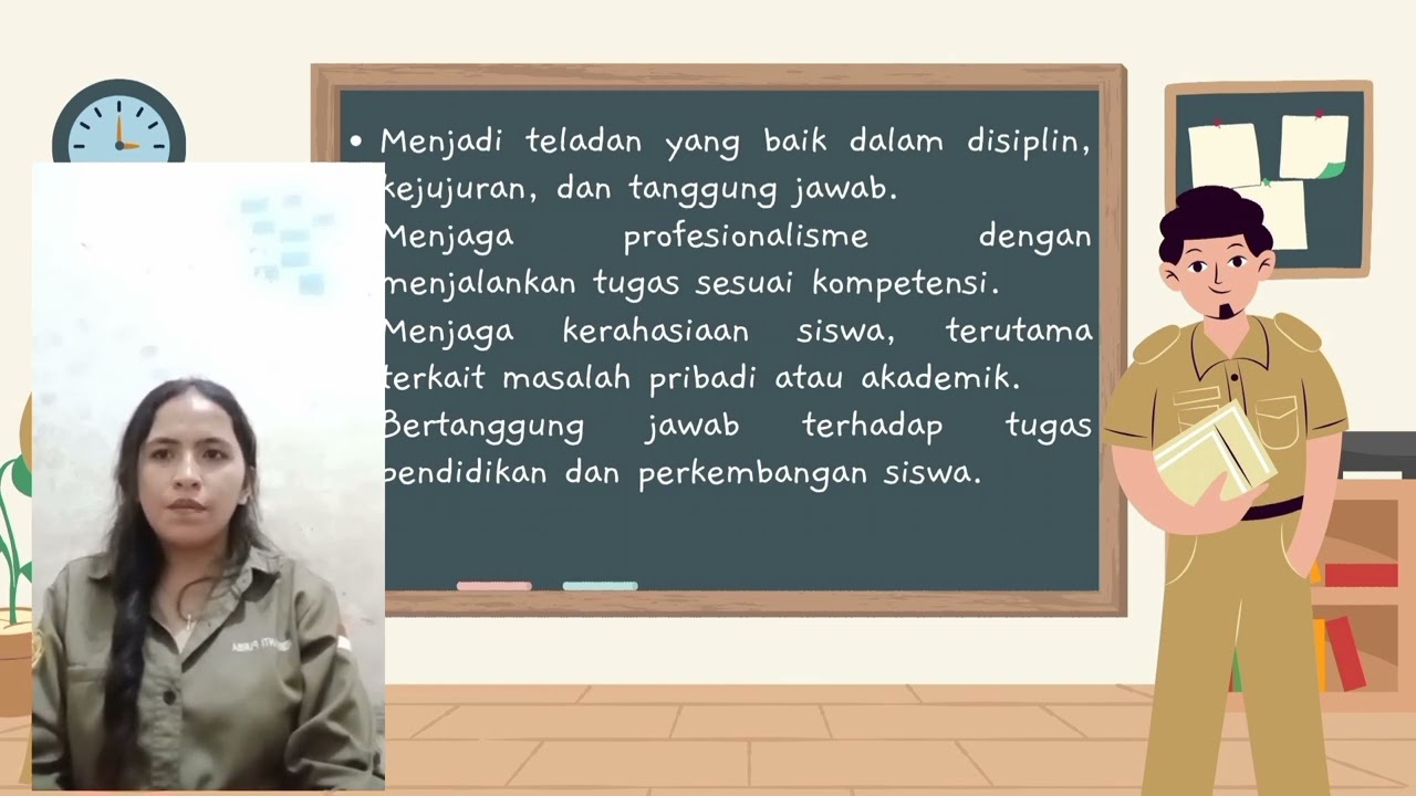 Tugas video pembelajaran ( pengertian etika guru ) 