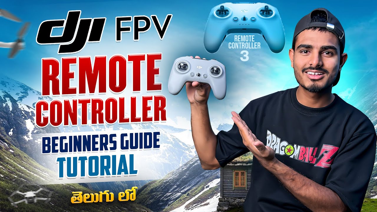 DJI FPV RC 3 Beginners Guide in Telugu | Avata 2