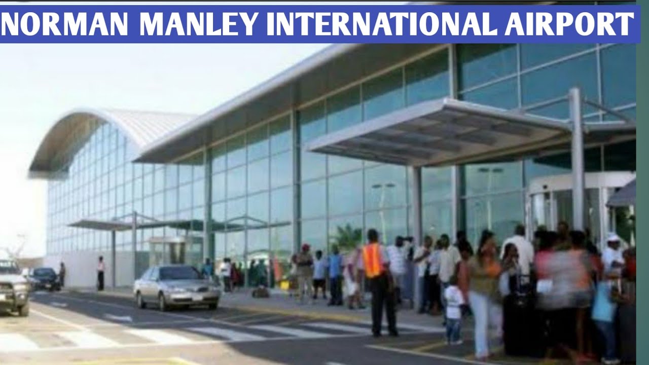 Early Morning Flight At Norman Manley International Airport Kingston Jamaica 🇯🇲