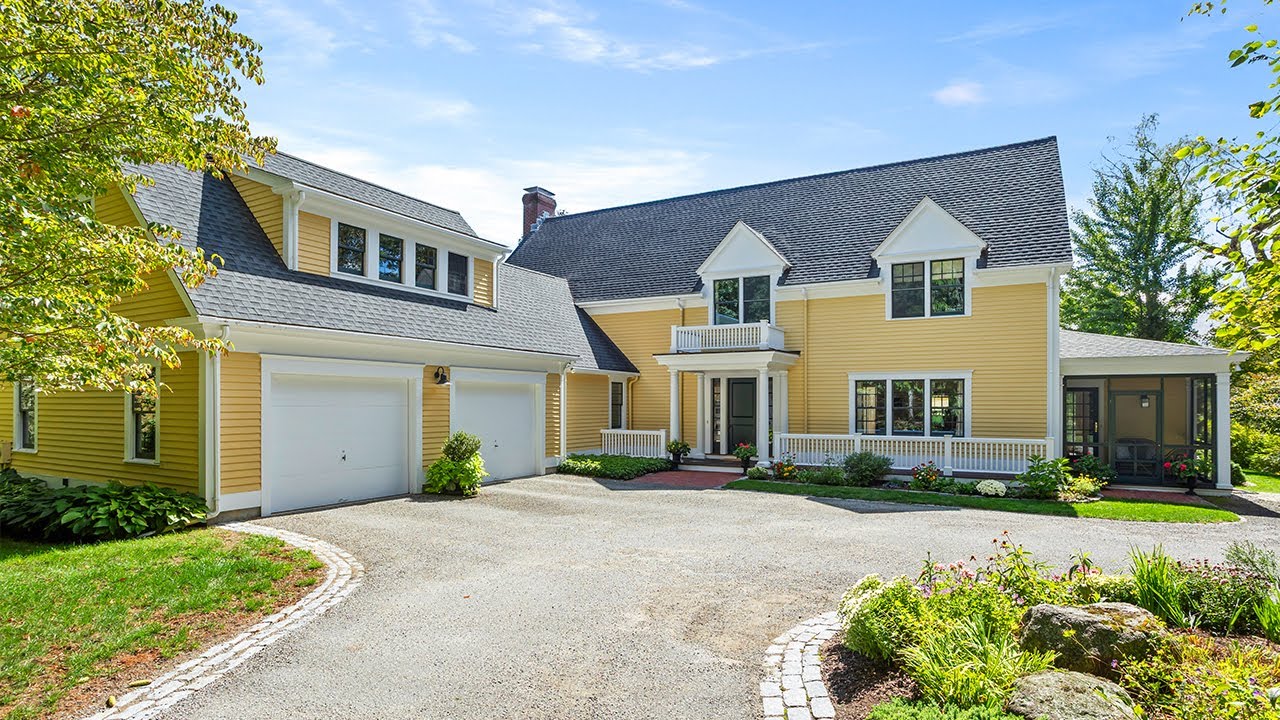 612 Lexington Road, Concord - Custom Colonial Offering a Blend of Privacy, Design, & Natural Beauty