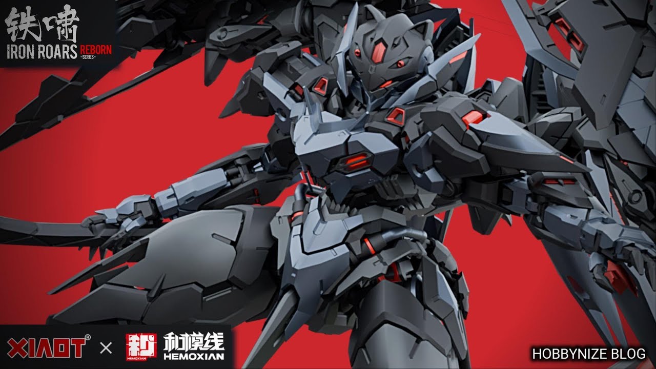 IRON ROARS REBORN-SERIES: YAMA-001 Blood Raven / XIAOT x HEMOXIAN