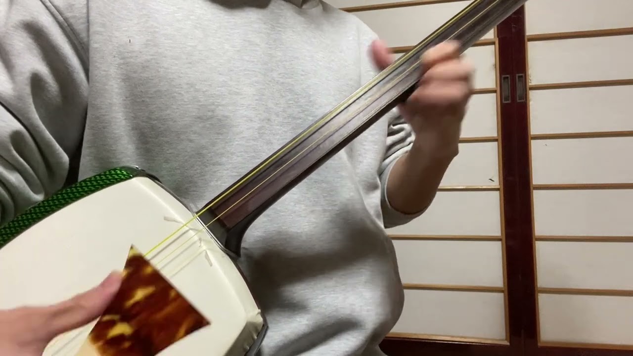 Coffee Rumba on Shamisen | Japanese Traditional Instrument