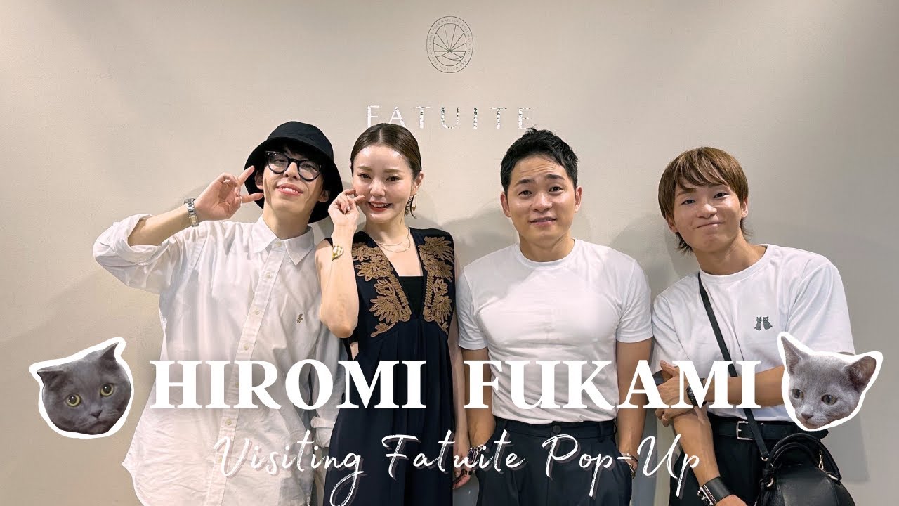 藤子のFATUITEのPOP UPにオカマ3人で乱入ww