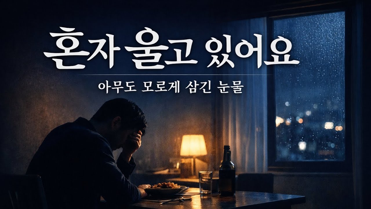 혼자 울고 있어요｜부부였던 남자의 조용한 눈물｜감성 발라드 OST