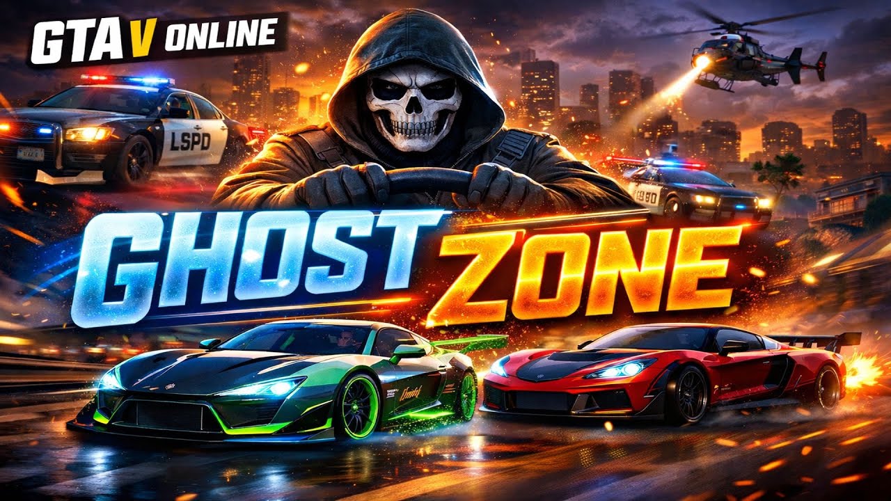 GTA 5 LIVE 🔥 Car Racing, Heists & Making Millions! | GHOST ZONE (Portrait)