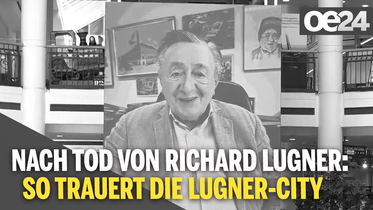 Nach Tod von Richard Lugner: So trauert die Lugner-City