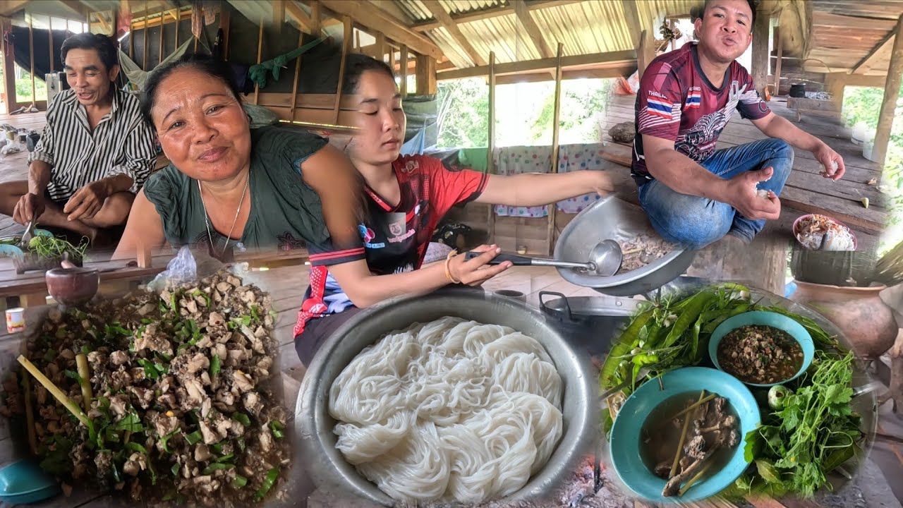 ລາບໄກ່ປ່າຂອງແຊບ//ลาบไก่ป่านานๆได้กิน 31 สิงหาคม ค.ศ. 2025