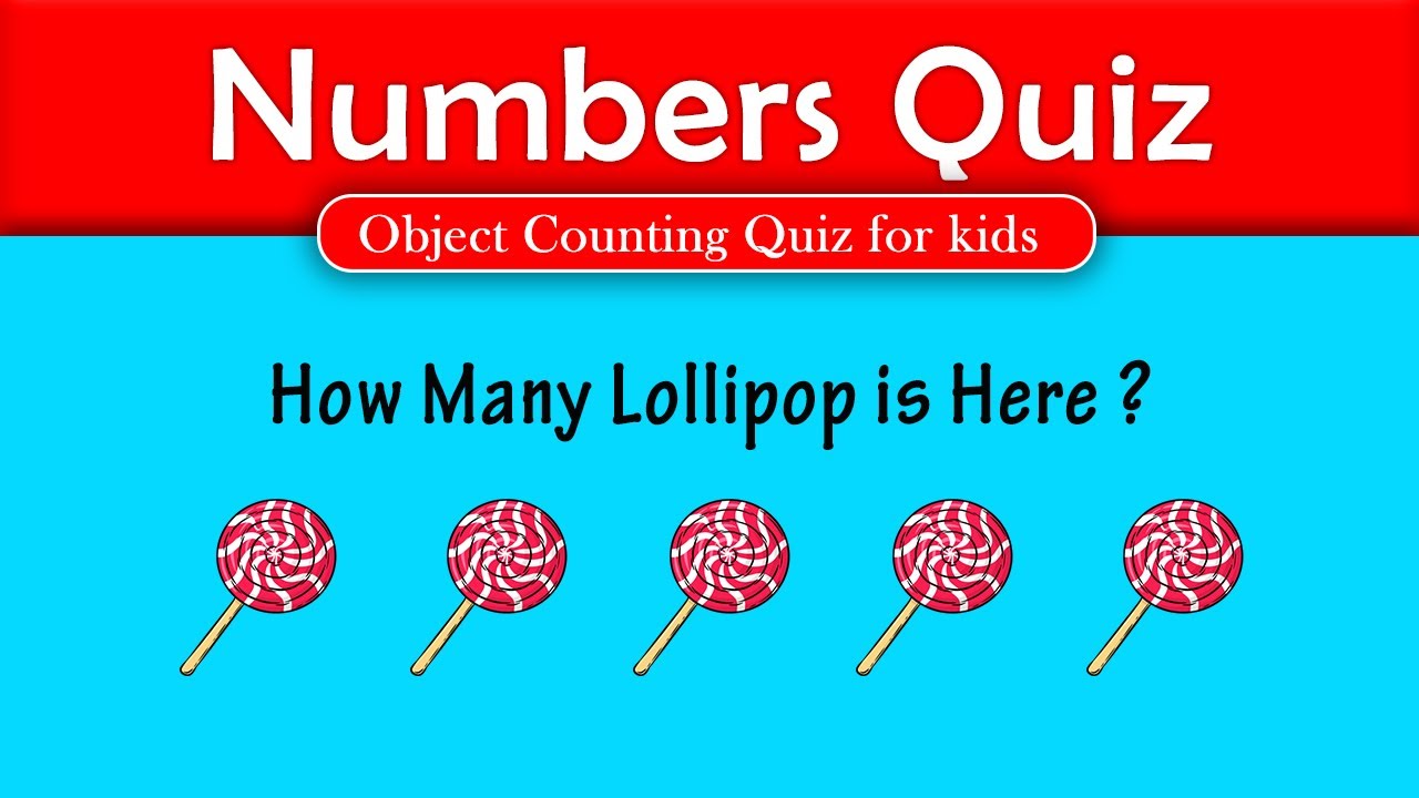 Counting Quiz 1 - 10 |   Quiz Time #Numbers and Counting Games