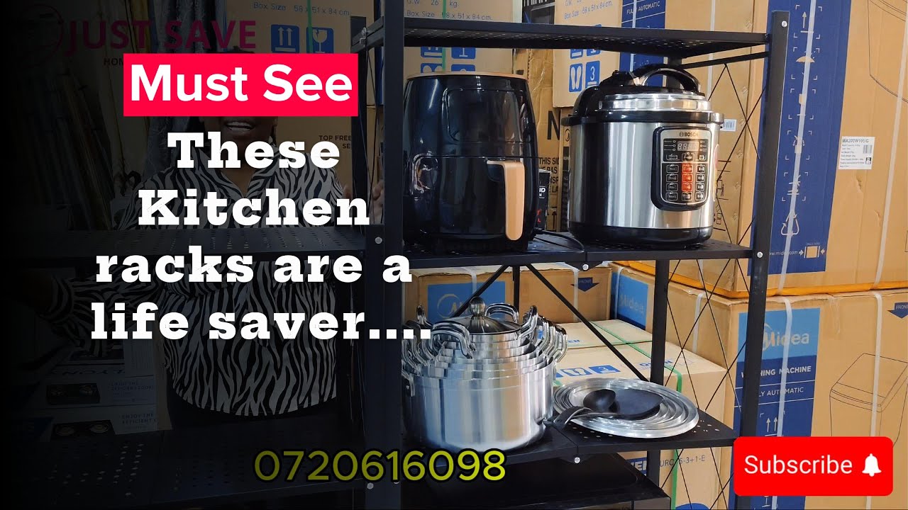 The Kitchen Racks You Need for Organizing Your Kitchen