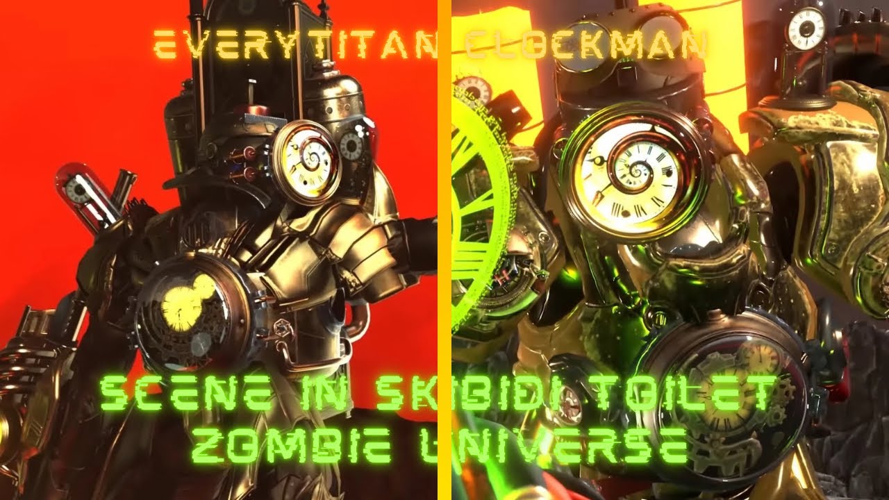 Skibidi Toilet Zombie Universe But is Titan Clock man on the scene only