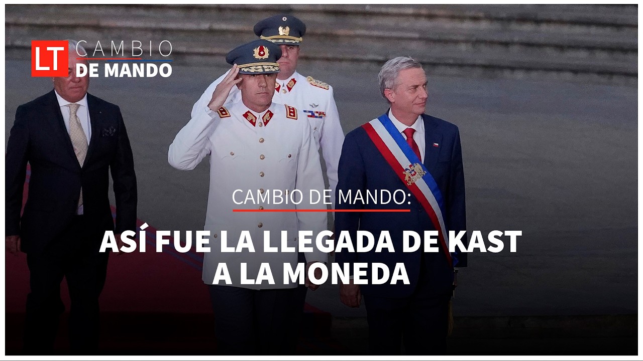 Kast llega a La Moneda y recibe honores de la Escolta Presidencial Granaderos