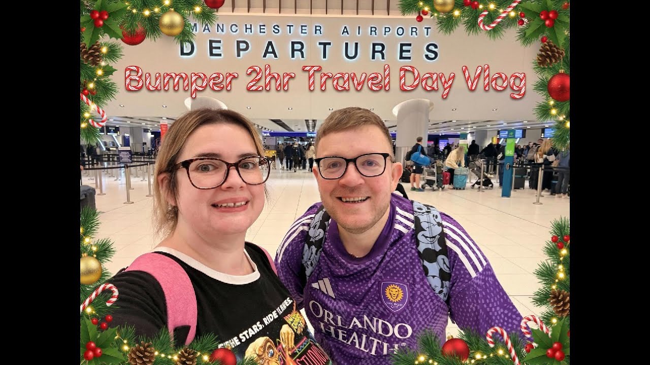 Orlando Travel Day!! - Christmas 2025!! - Bumper 2hr+ Vlog!! Target Shop & Magic Kingdom!!