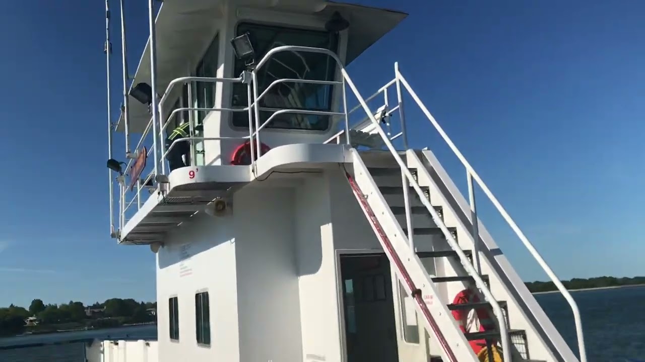 The Shelter Island Ferry south from Sag Harbor, May 29, 2022, narrated by Bill Russo #fabintro