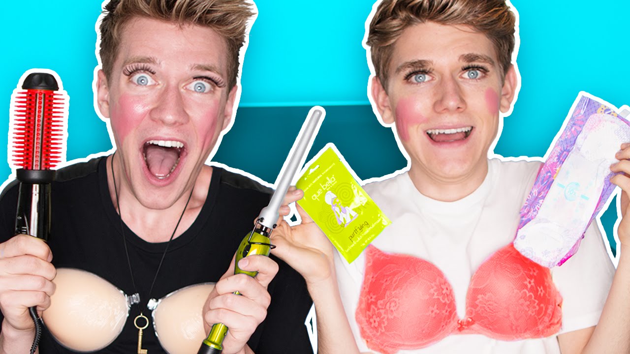 GUYS TRY GIRL PRODUCTS | Collins Key