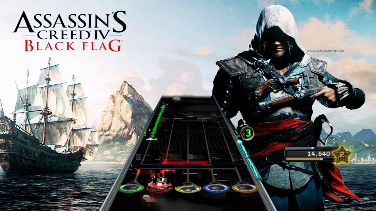 Assassin's Creed IV:Black Flag-for clone hero
