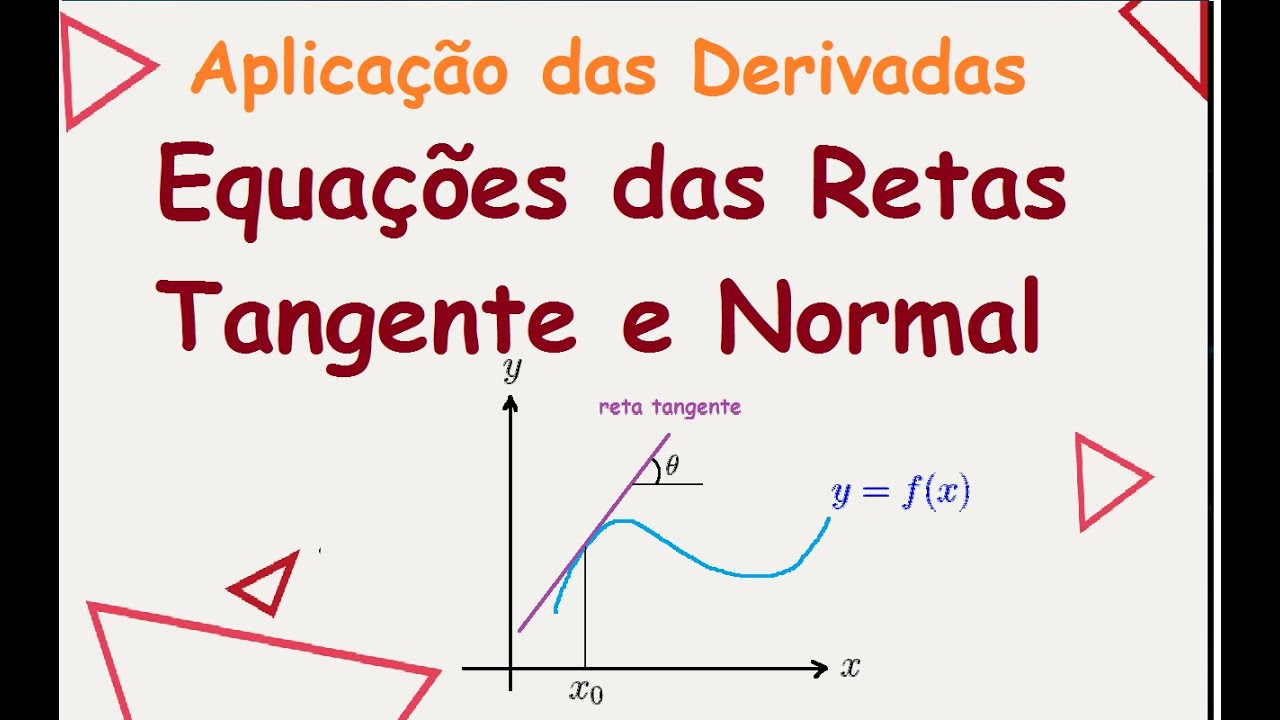Aplicações Das Derivadas - Equações das Retas Tangente e Normal
