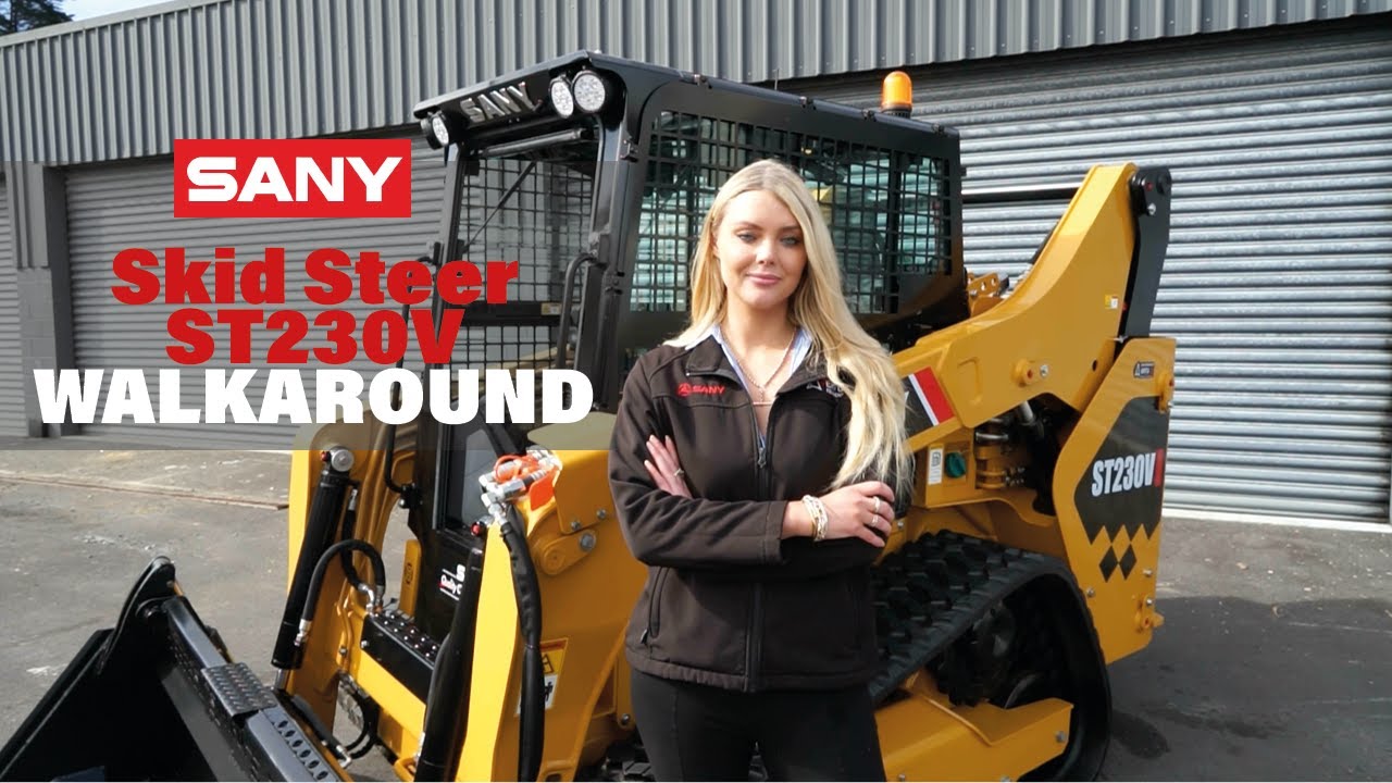 SANY ST230V Compact Track Loader/Skid Steer | High-Flow Hydraulics & Serious Aussie/NZ Toughness