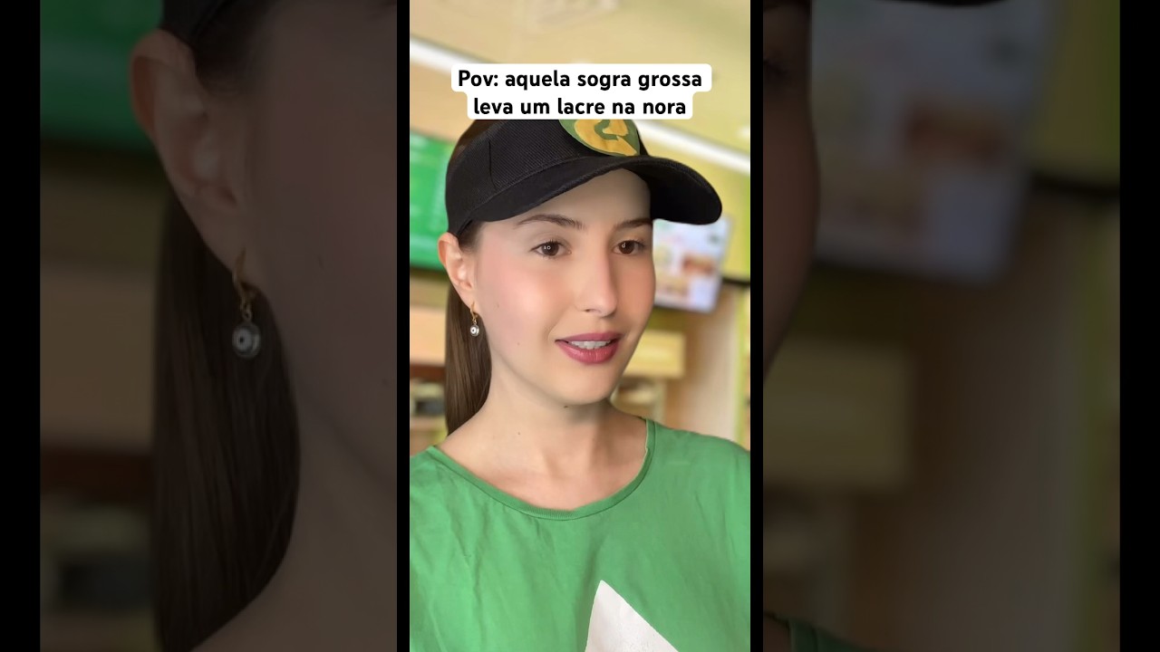A sogra grossa levando lacre 💅🏻 | @brunabierhals #humor