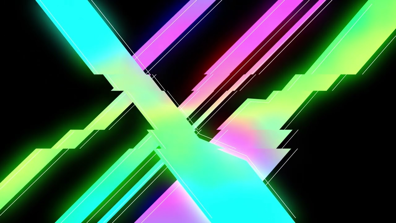 FREE 4K Shape Lines looping Background Video | Footage VJ LOOP Screensaver