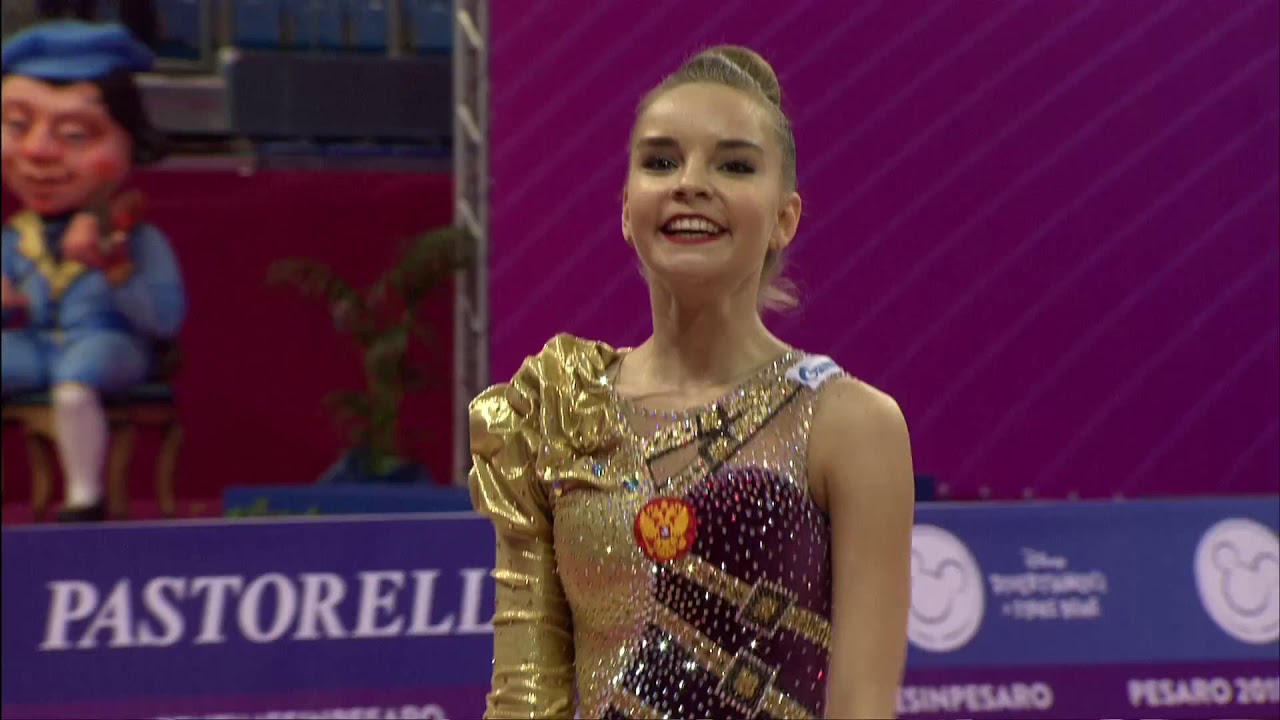 Dina Averina - Clubs Final - WC Pesaro 2018